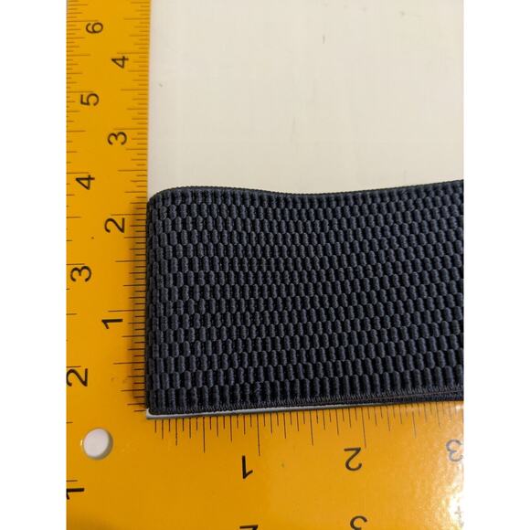 Lilly Pulitzer Lady Elastic Waist Belt M L Stretch Waistband Faux Leather Bow - Picture 4 of 6